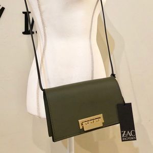 •SALE• Zac Posen “Moss” Earthette Crossbody Purse